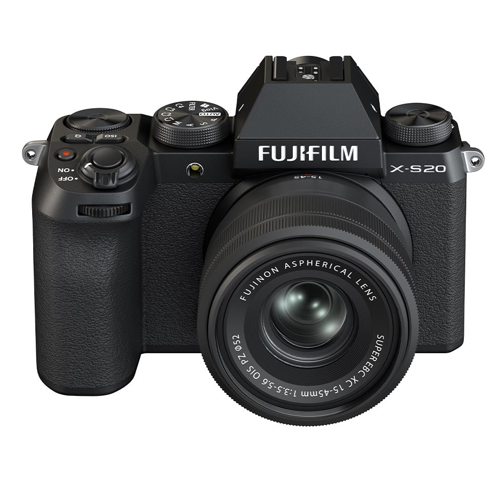 Fujifilm X-S20 Mirrorless Camera with  XC 15-45mm Lens