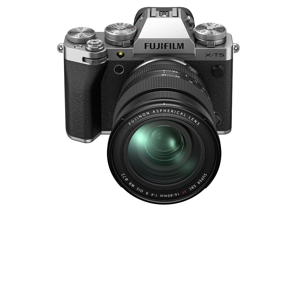 FUJIFILM X-T5 Camera w/ XF 16-80mm Lens (Silver)