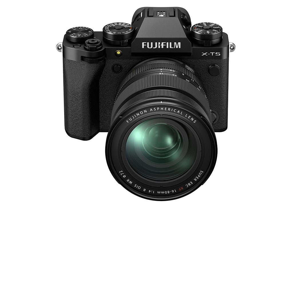 FUJIFILM X-T5 Camera w/ XF 16-80mm Lens (Black)