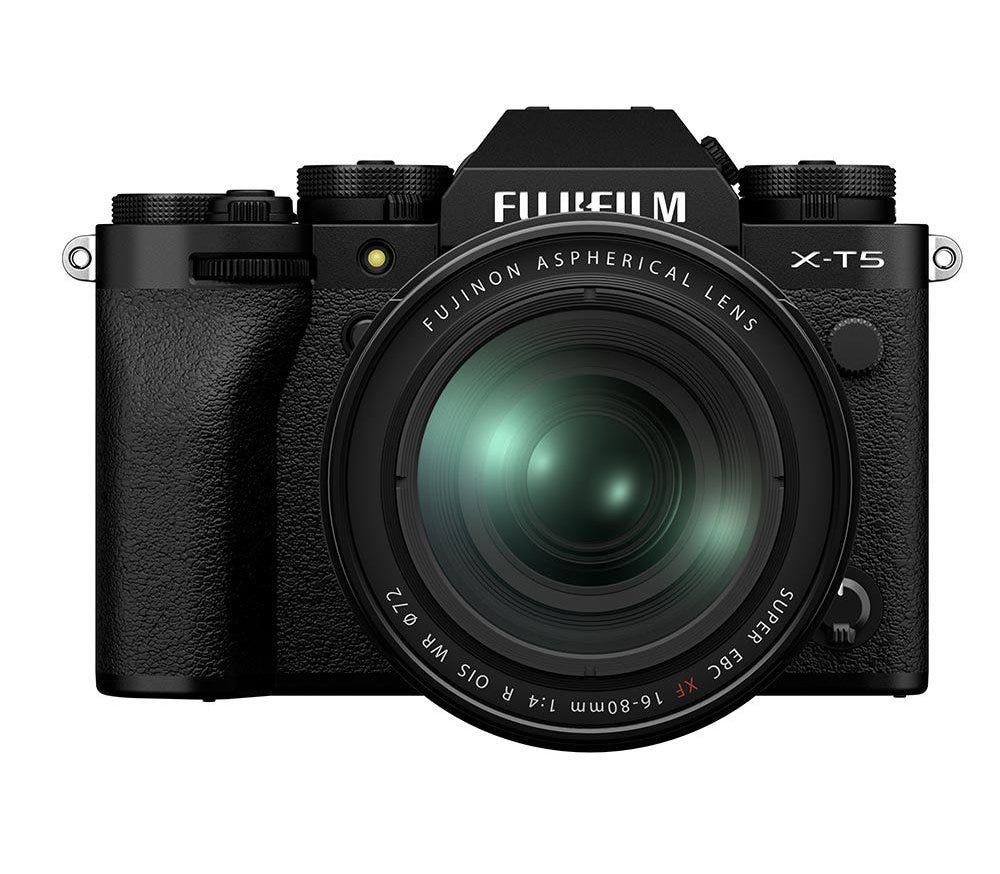 FUJIFILM X-T5 Camera w/ XF 16-80mm Lens (Black)