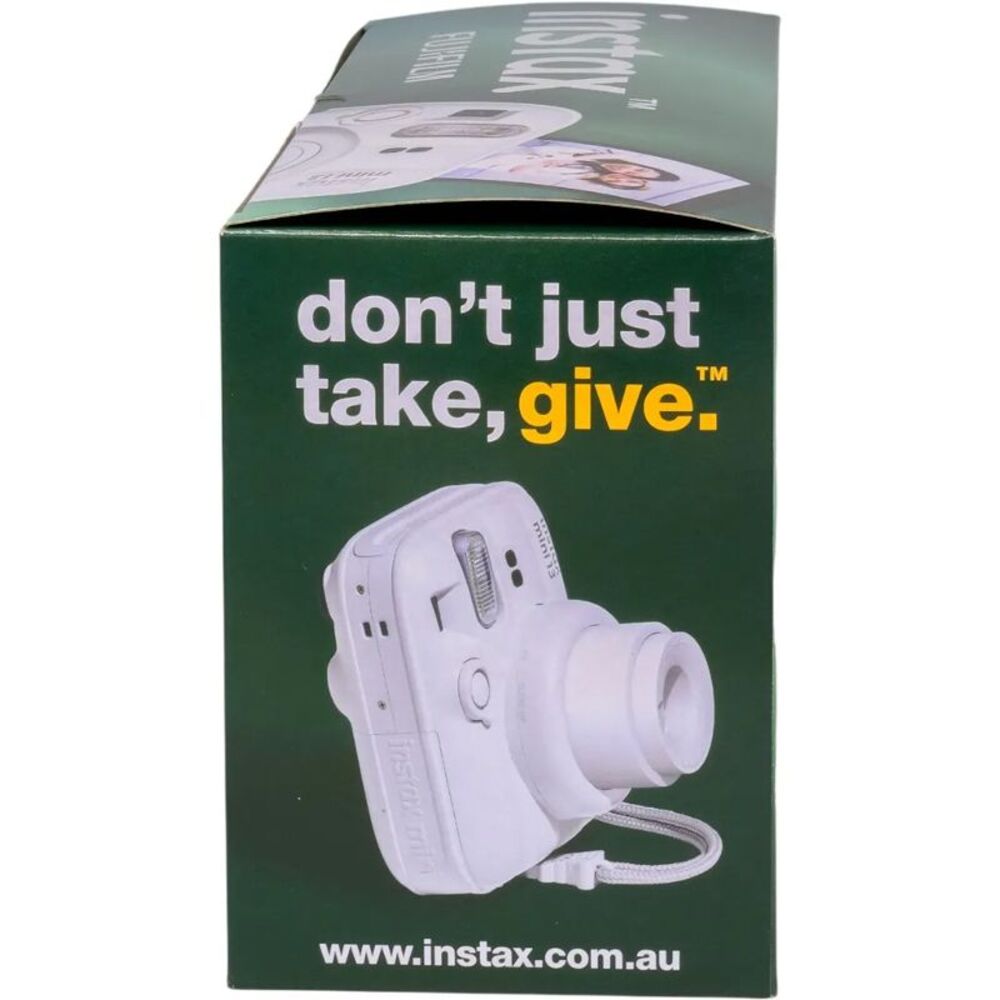 FUJIFILM INSTAX Mini 13 Xmas Bundle - Clay White