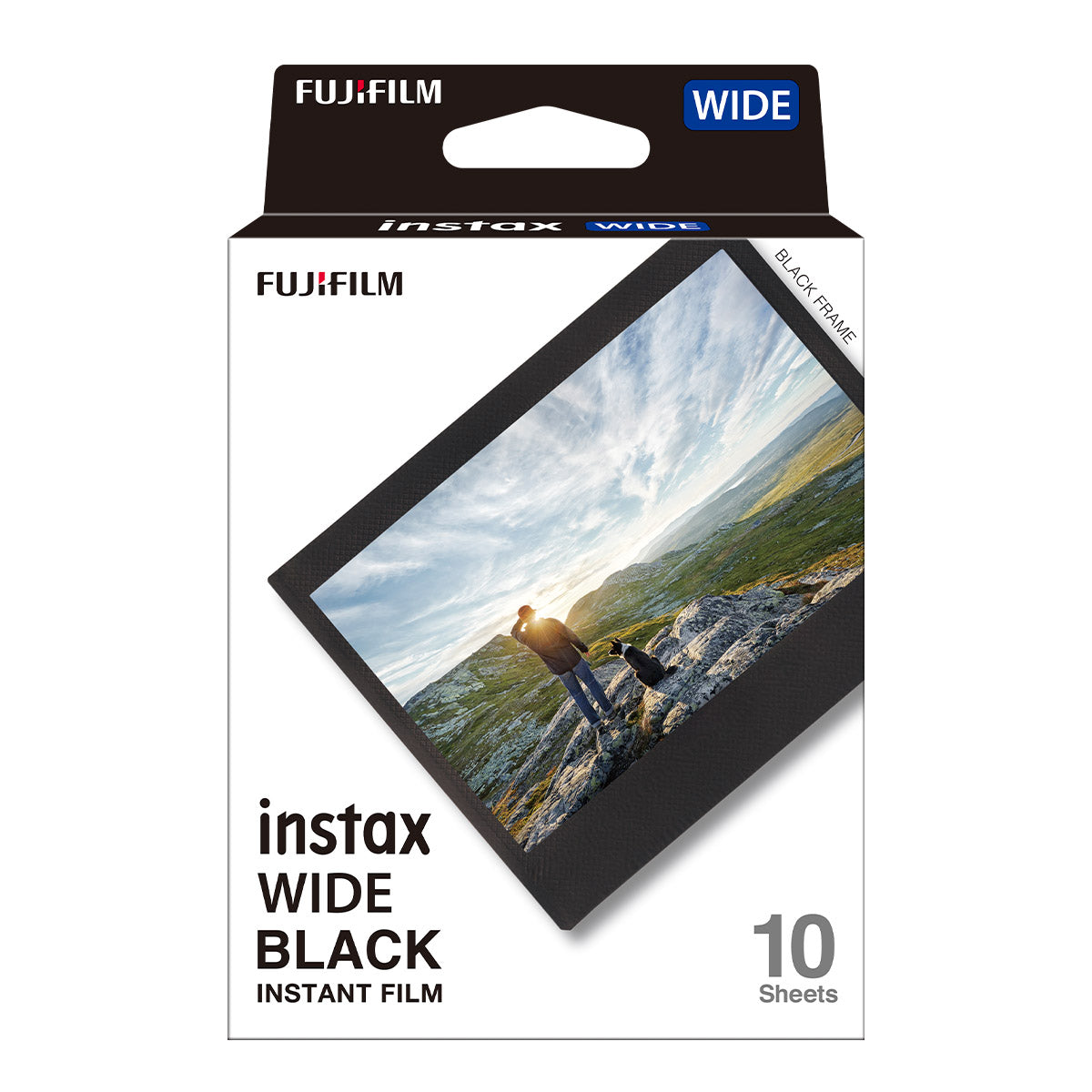 Fujifilm INSTAX WIDE Black Film - 10 Pack