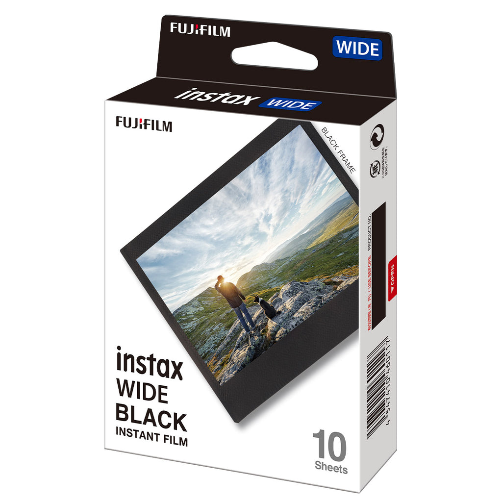 Fujifilm INSTAX WIDE Black Film - 10 Pack