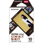Fujifilm INSTAX Mini Contact Sheet Film - 10 Pack