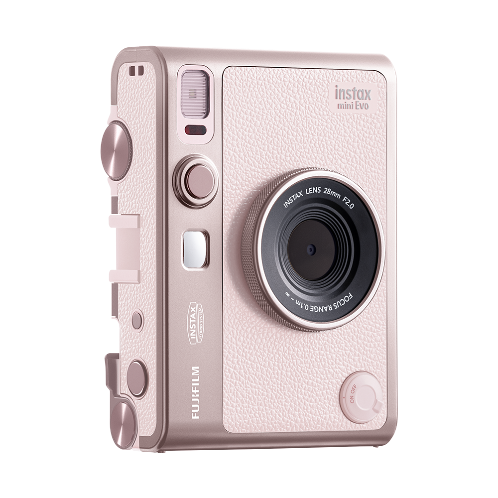 FUJIFILM INSTAX Mini EVO Camera - Gentle Rose