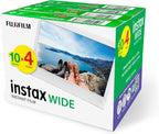 FUJIFILM INSTAX WIDE White Film (40 Pack)