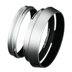 FujiFilm - LH-X100 Lens Hood & Ring- Silver X100