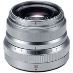 Fujifilm - XF 35mm f/2 WR Silver 