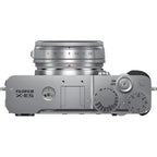 FUJIFILM X-E5 Camera w/ XF 23mm f/2.8 R WR Lens (Silver)