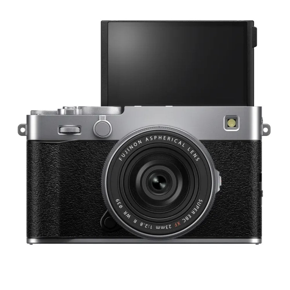 FUJIFILM X-E5 Camera w/ XF 23mm f/2.8 R WR Lens (Silver)