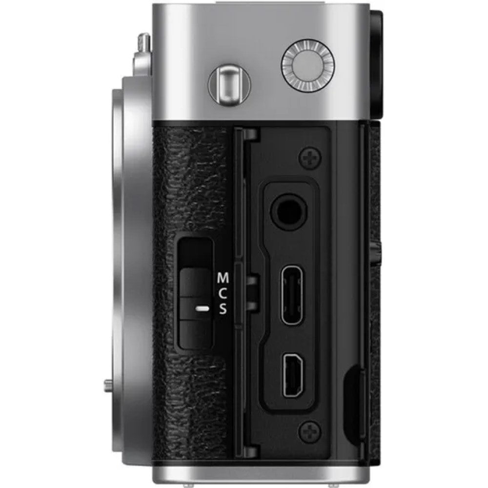FUJIFILM X-E5 Camera w/ XF 23mm f/2.8 R WR Lens (Silver)