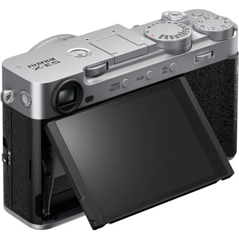 FUJIFILM X-E5 Camera w/ XF 23mm f/2.8 R WR Lens (Silver)