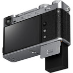 FUJIFILM X-E5 Silver with Sigma 18-50mm f/2.8 DC DN