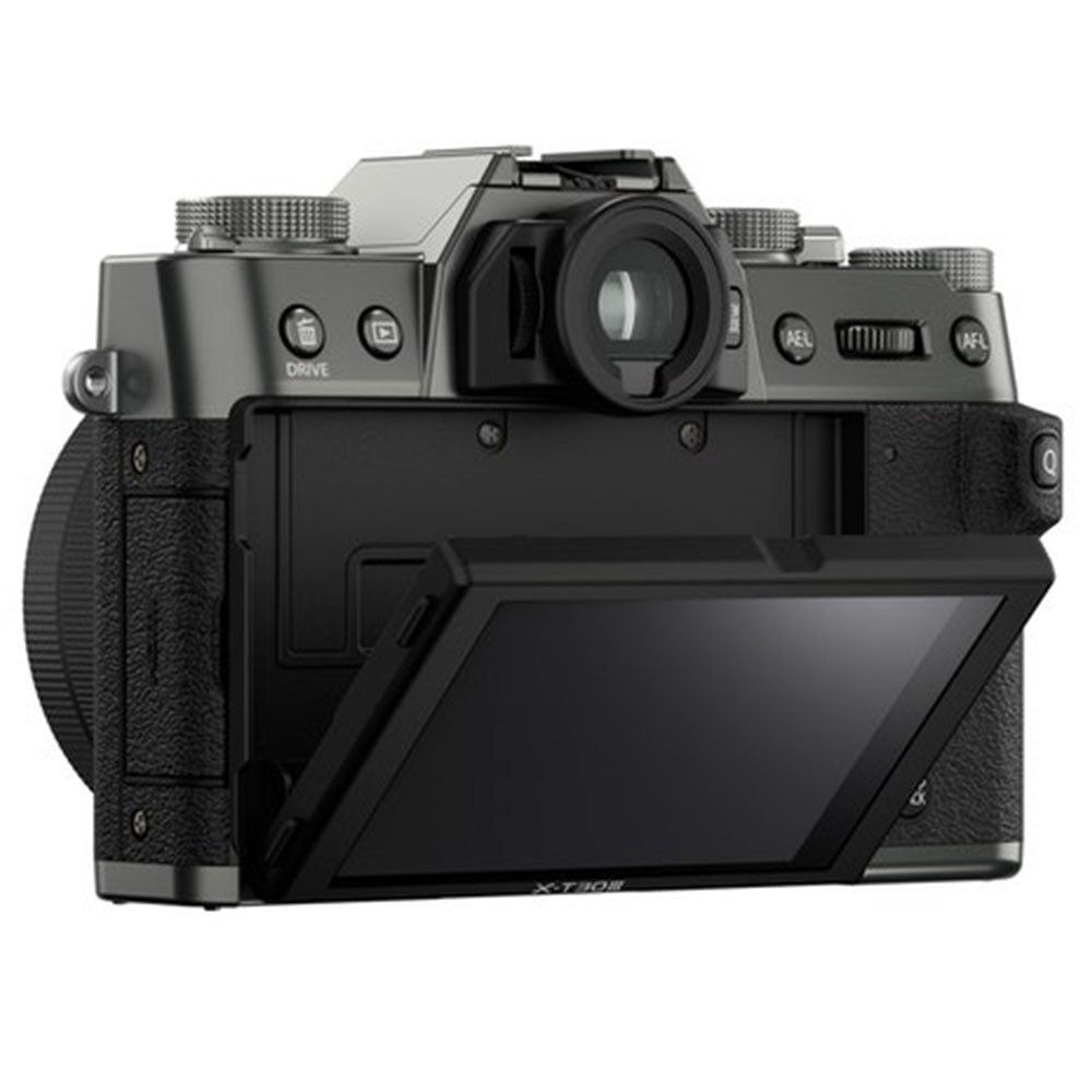 FUJIFILM X-T30 III (Charcoal Silver) w/ XF 23mm f/2.8 Lens (Black)