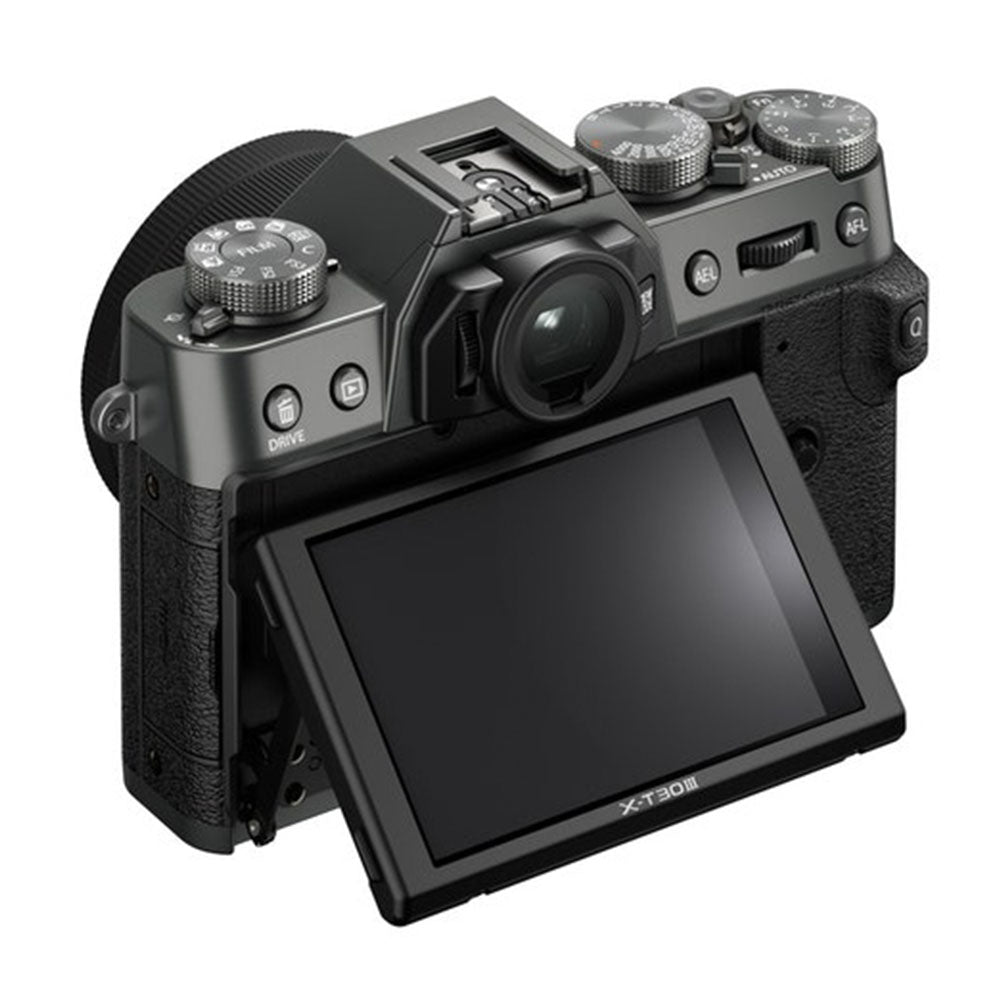 FUJIFILM X-T30 III (Charcoal Silver) w/ XF 23mm f/2.8 Lens (Black)