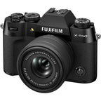 Refurb Fuji X-T50 Black w. XC 15-45mm  Lens (Refurbished by Fujifilm Aust)