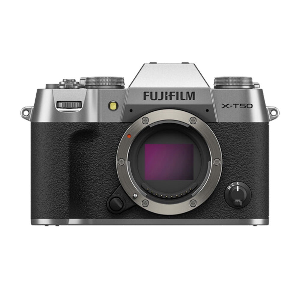 Fujifilm X-T50 - Silver Mirrorless Camera 