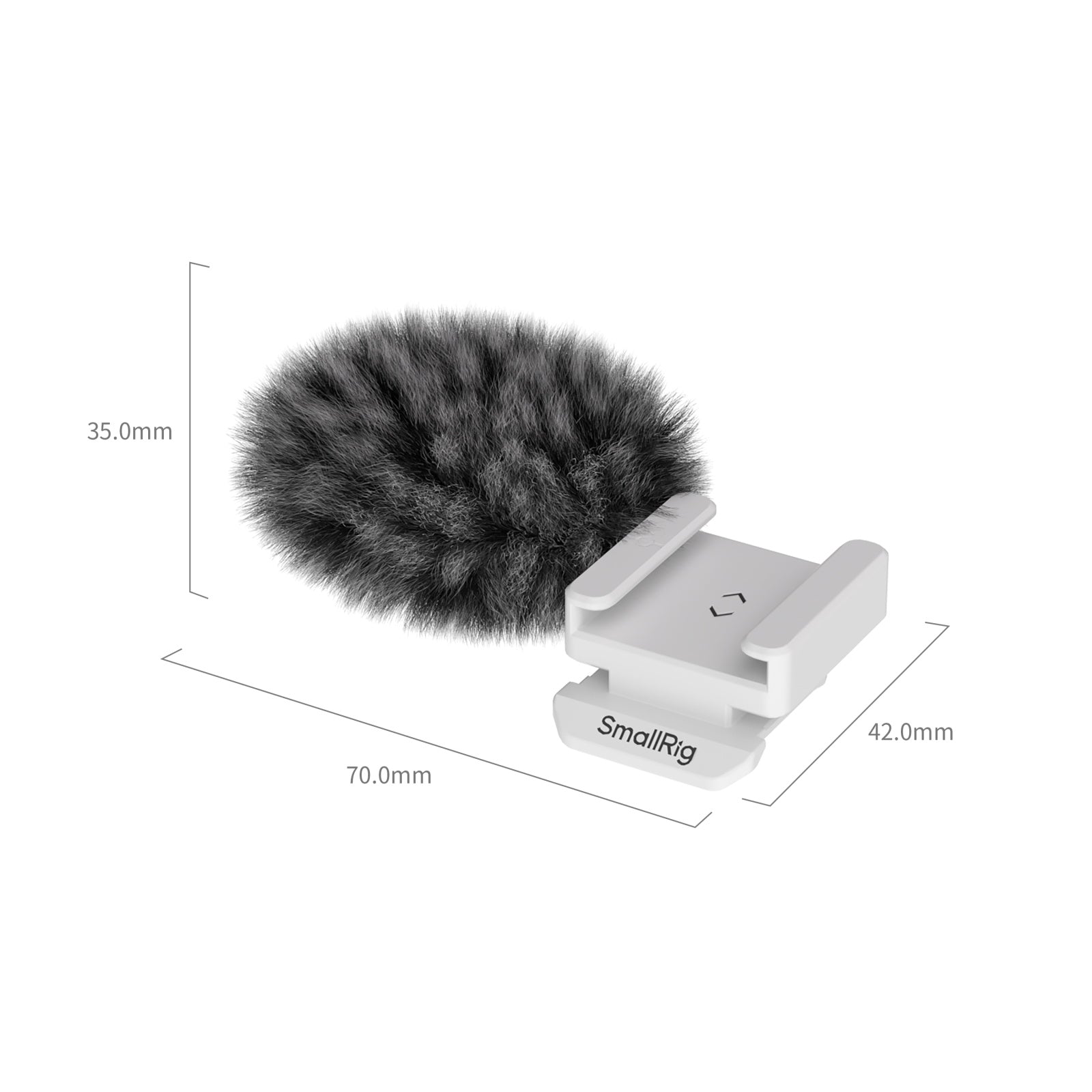 SmallRig Furry Windscreen Kit for Canon EOS R50 V (2pcs) 5434