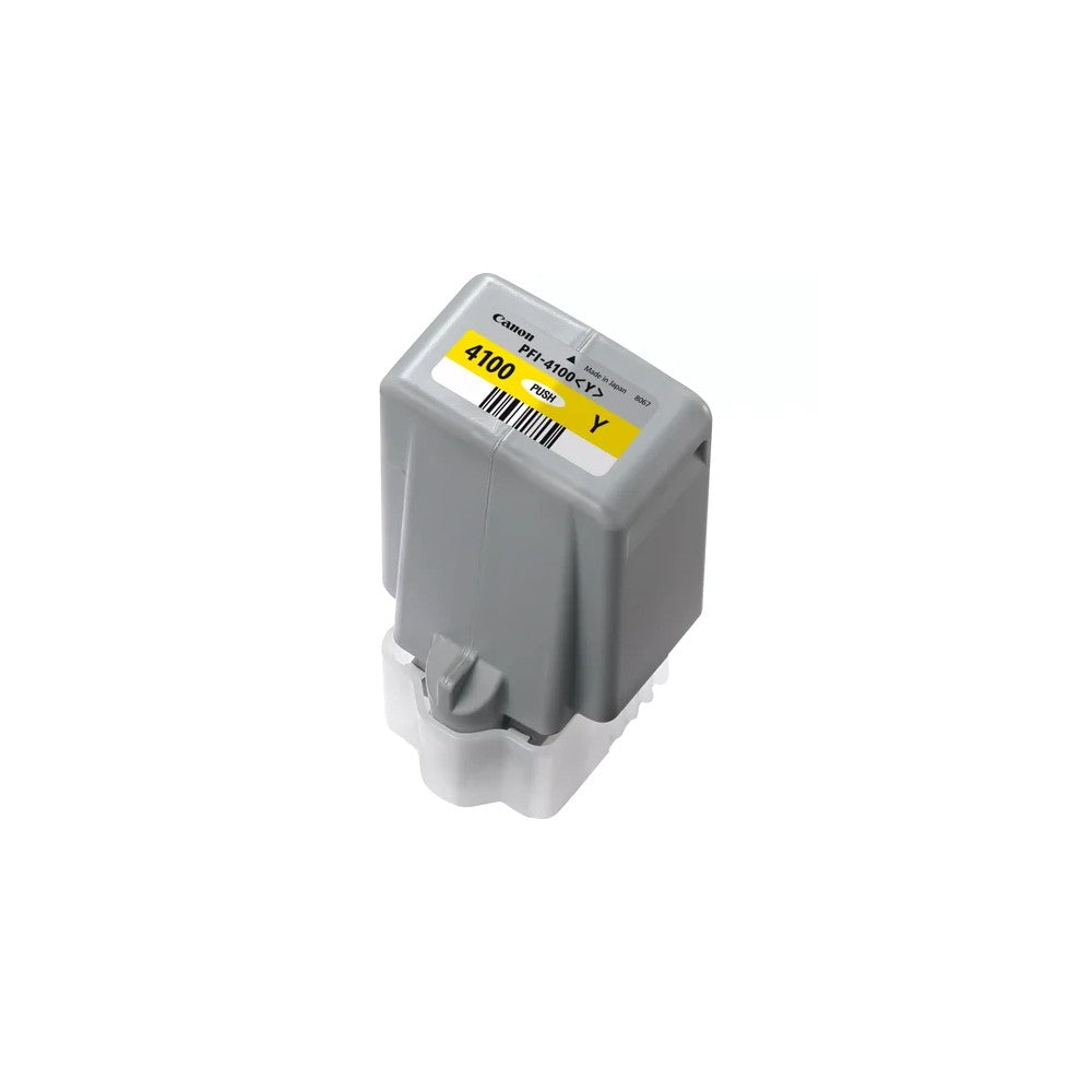 Canon PFI-4100Y Yellow Ink Cartridge - 80ml