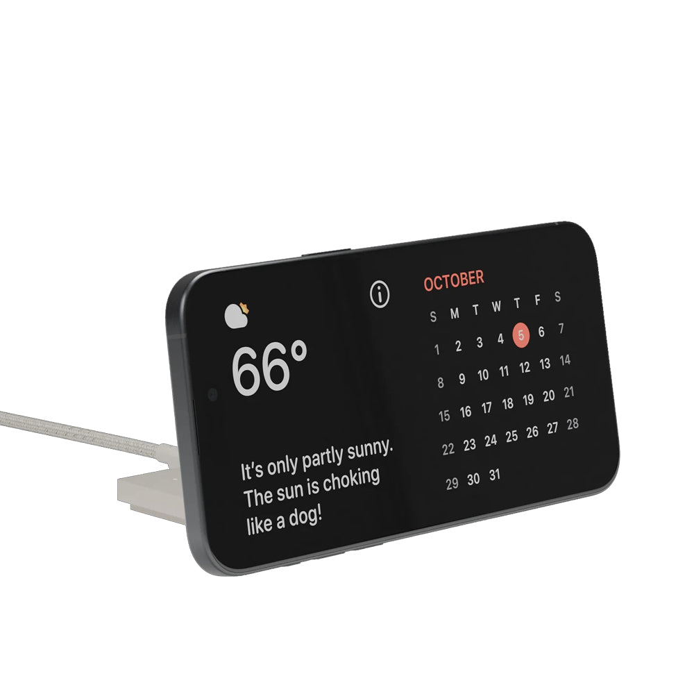 Native Union Rise Magnetic Wireless Charger (Sandstone)