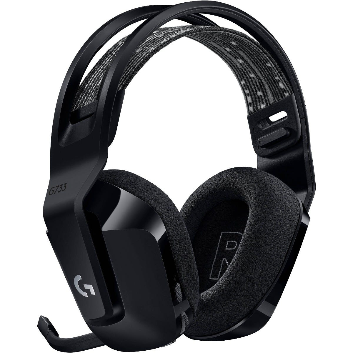 Logitech G733 Lightspeed Wireless RGB Gaming Headset (Black)