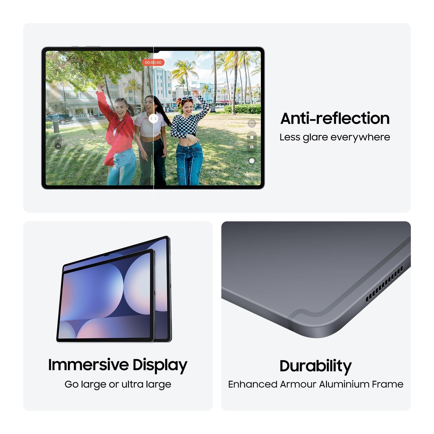 Samsung Galaxy Tab S10 Ultra 14.6" 256GB Wi-Fi + 5G (Moonstone Grey)