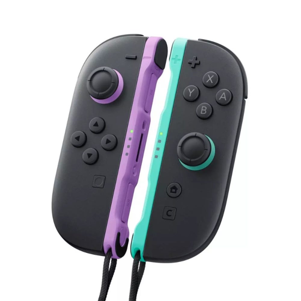 Nintendo Switch 2 Joy Con 2 Pair (Light Purple / Light Green)