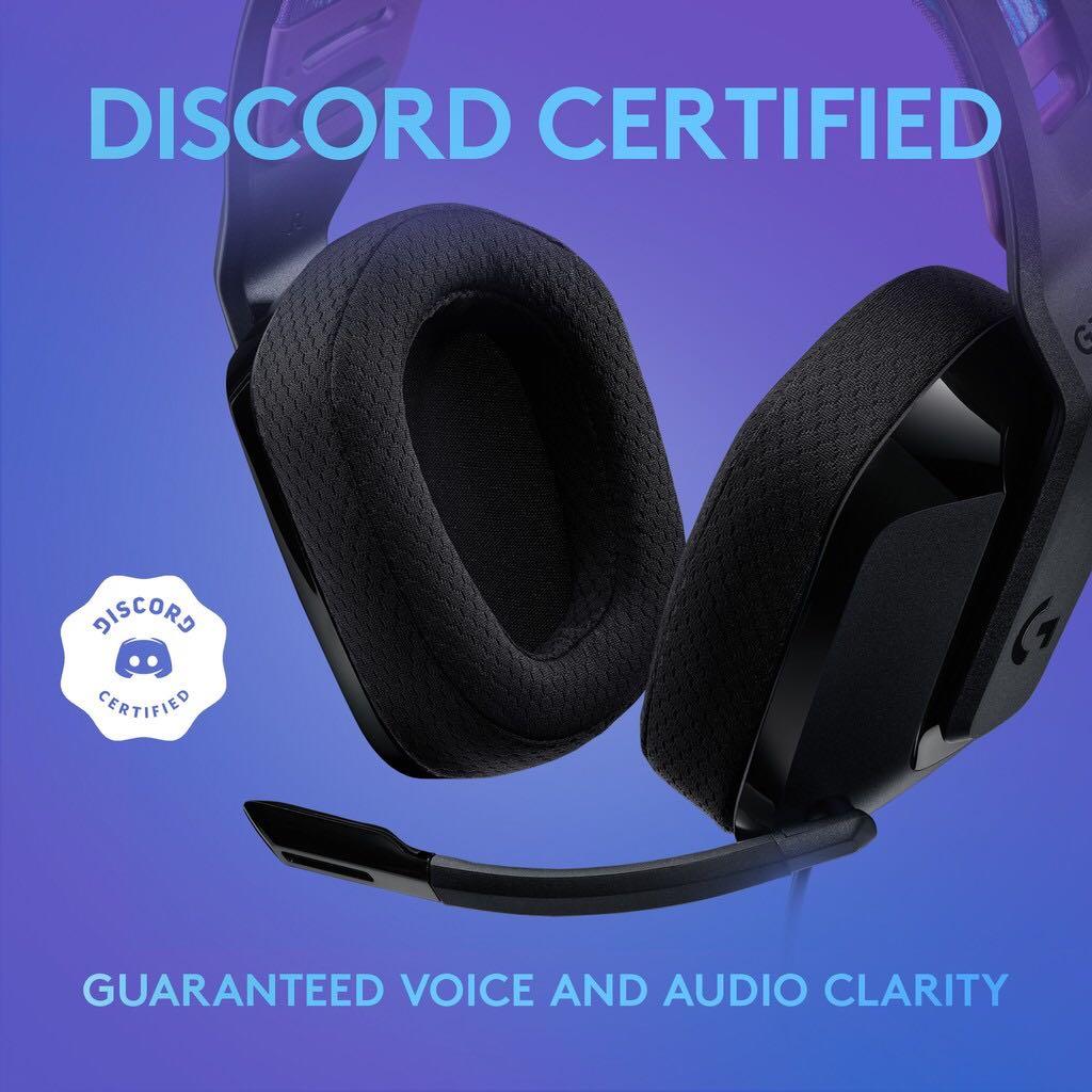 Logitech G335 Wired Gaming Headset - Black