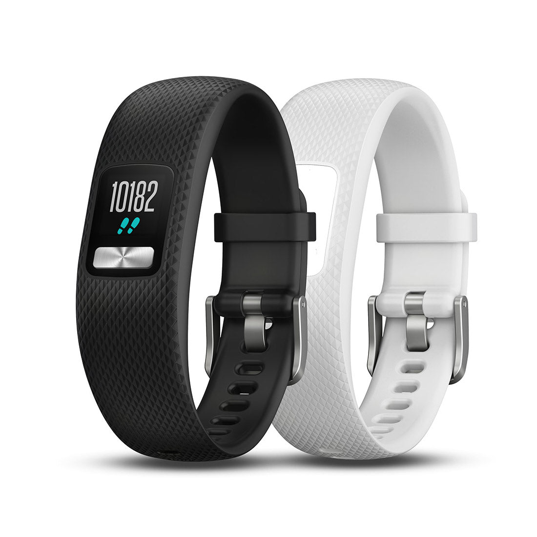 Garmin vívofit 4 Fitness Activity Tracker Club Bundle with S/M Black/White Bands