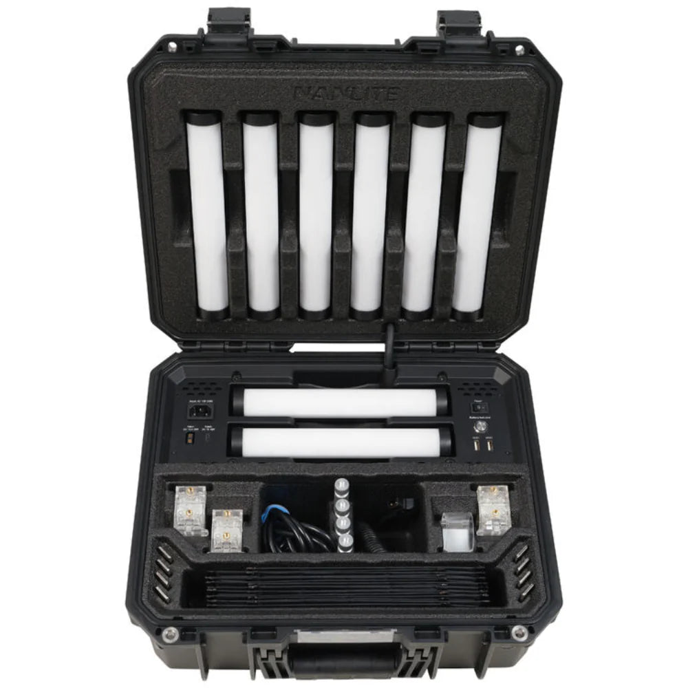 Nanlite PavoTube II 6XR LED RGBWW Pixel Tube Light - 8 Kit