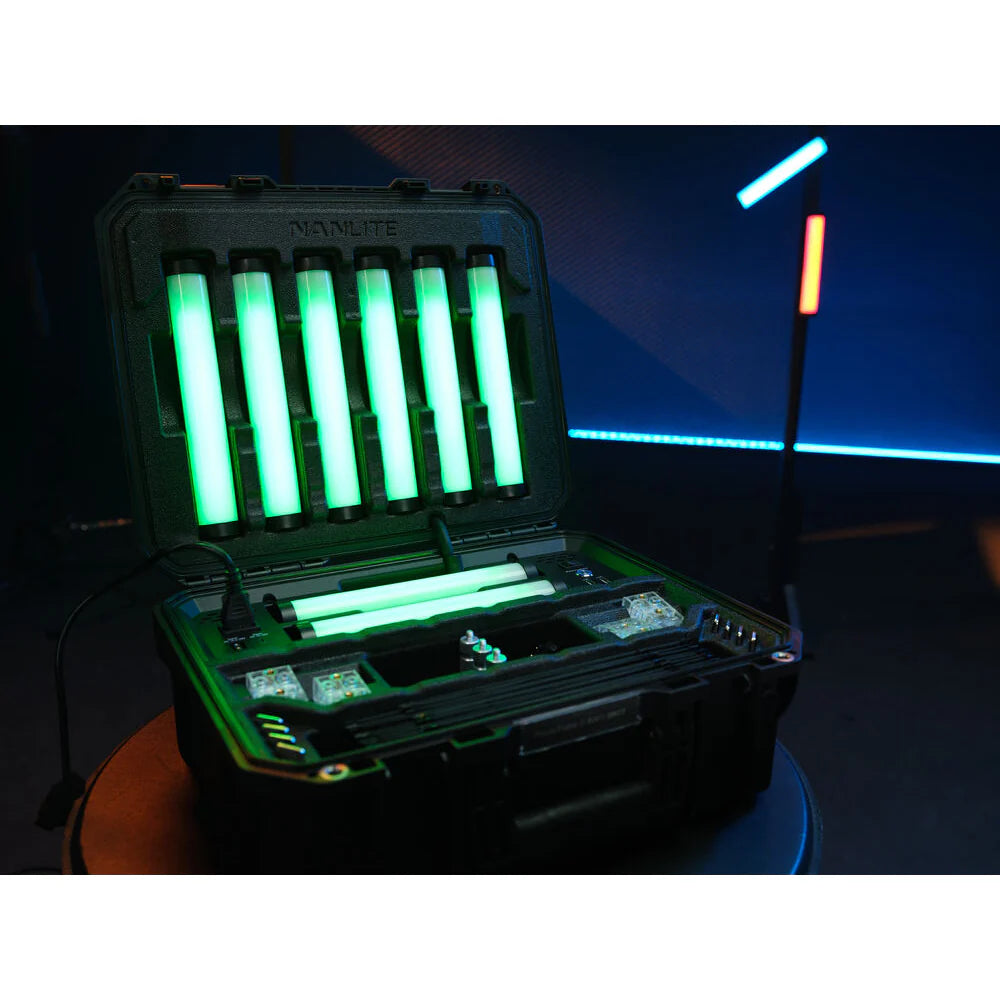 Nanlite PavoTube II 6XR LED RGBWW Pixel Tube Light - 8 Kit