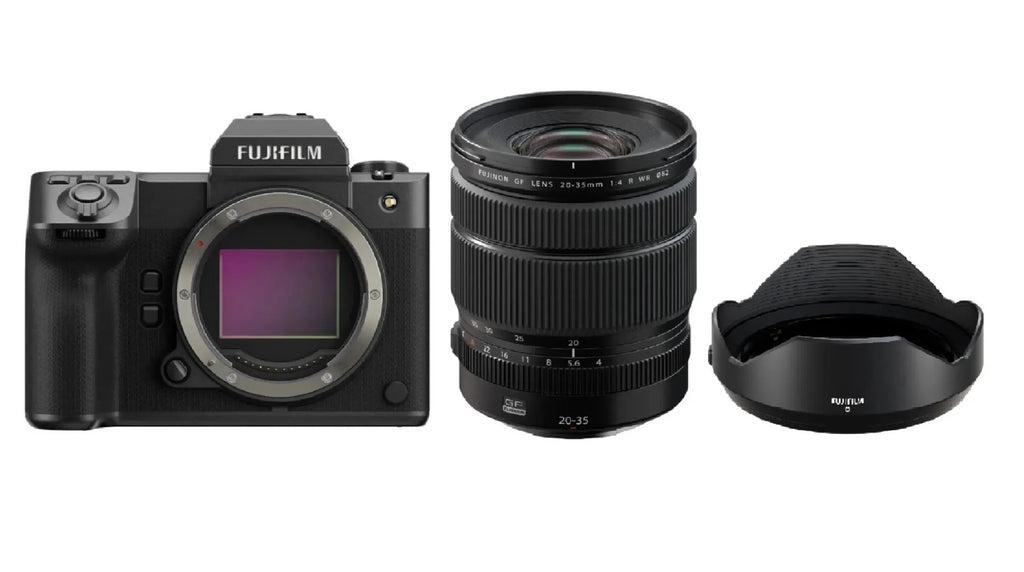 FUJIFILM GFX100 II w/ GF 45-100mm f/4 R LM OIS WR Lens