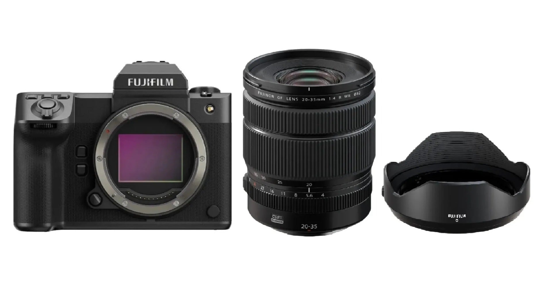 FUJIFILM GFX100 II w/ GF 45-100mm f/4 R LM OIS WR Lens