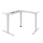 Brateck Triple Motor L-Shape Electric Sit-Stand Desk (Frame only)