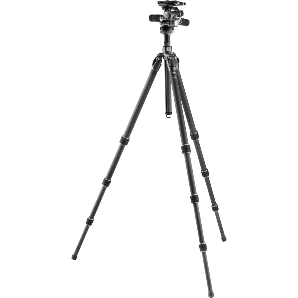 Gitzo GK2542-82QD Mountaineer Series 2 (GT2545  plus GHF3W) w3 Way Head  Tripod