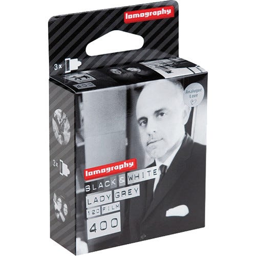 Lomography Lady Grey B&W Negative 400/120 - 3 Pack 