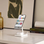 Twelve South HiRise 2 Deluxe 2-in-1 Qi2 Charger (White)