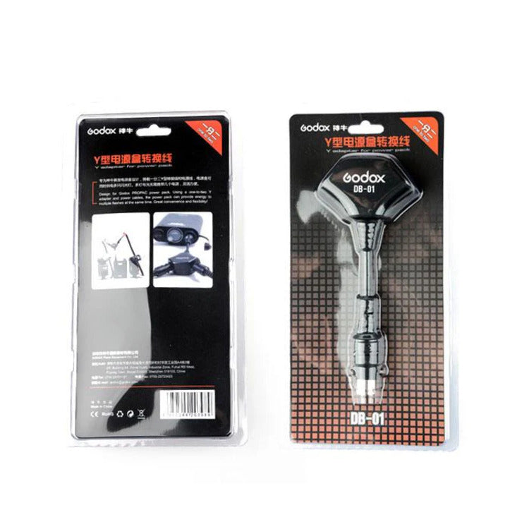 Godox 1 To 2 Y Adaptor DB-01 Up To 4 Speedlites