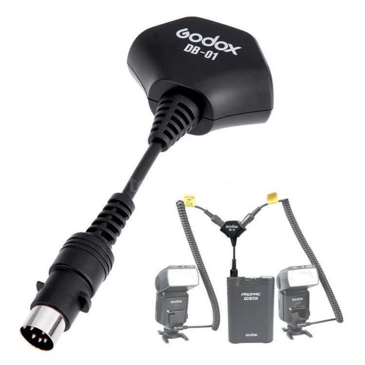 Godox 1 To 2 Y Adaptor DB-01 Up To 4 Speedlites