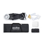 Godox EazyFlow Beauty Dish 85cm - Black and Silver