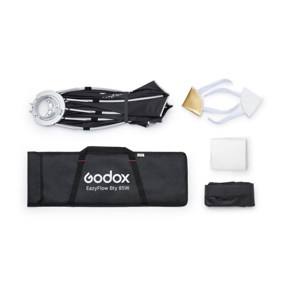 Godox EazyFlow Beauty Dish 85cm - Black and White