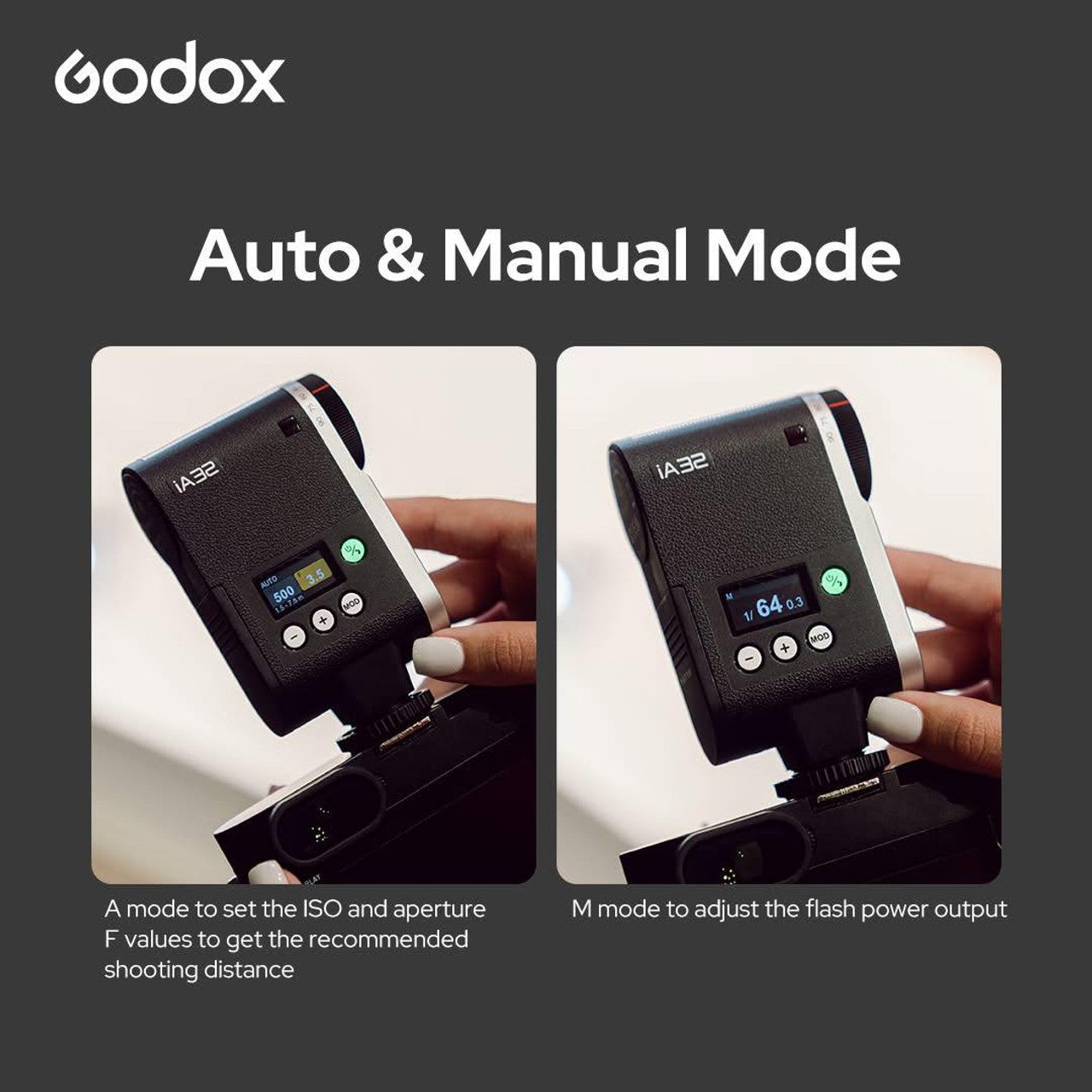 Godox iA32 iFlash Camera Flash
