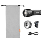 Godox RS100R RGB LED Light with Projection Attach Kit