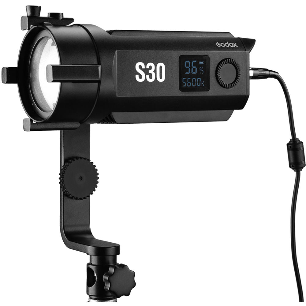 Godox S30 Led Focusing Led Light with Barndoor