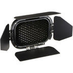 Godox BD-07 Barn Door with Honeycomb Grid and Colour Filter Set for AD200
