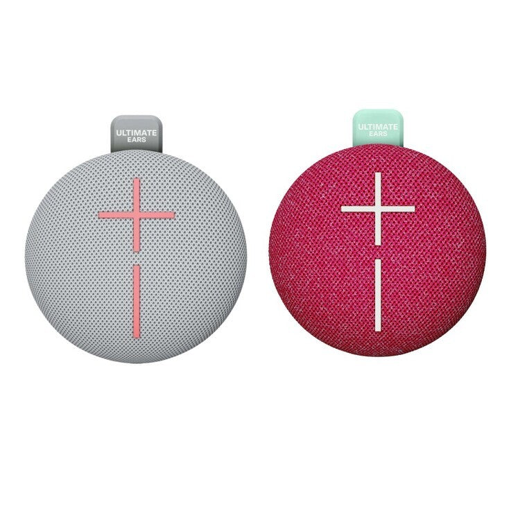 Ultimate Ears MINIROLL Duo Pack (Grey / Pink)