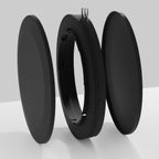 H&Y Filters RevoRing CNC Machined Aluminum Front and Back Cap (37-49mm)