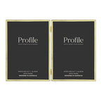 Habitat Gold Hinged Double Metal Photo Frame