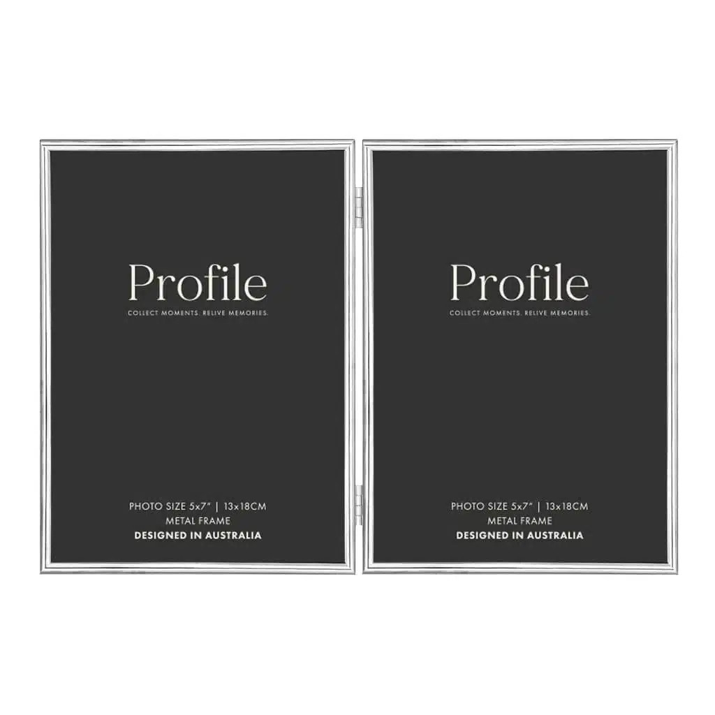 Habitat Silver 5x7 Photo Frame (2) Vertical
