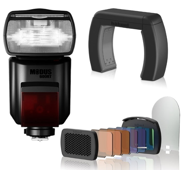 Hahnel Modus 600RT MKII SpLite Wireless Kit Fuji with FREE FREE Clamp and Light Effects